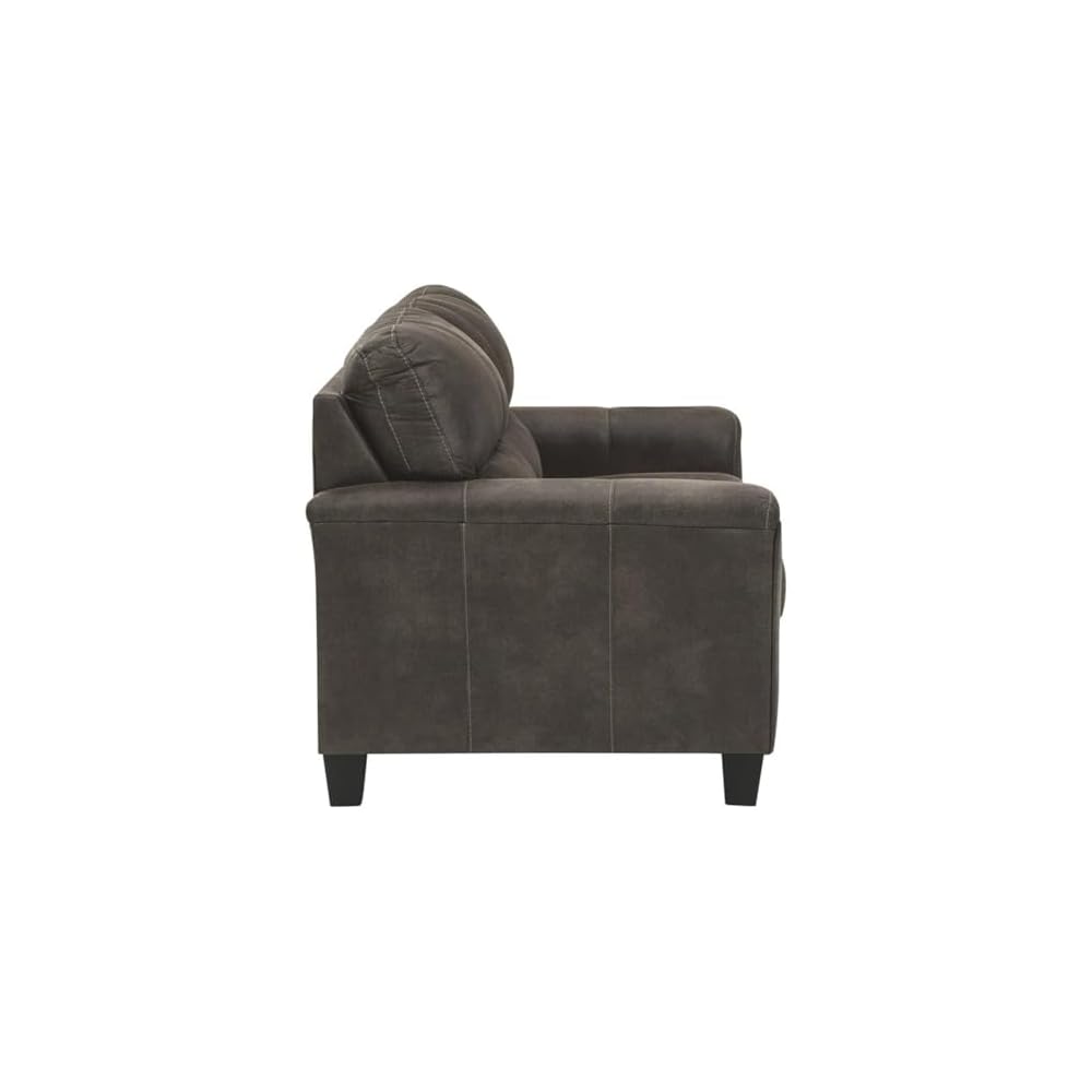 Signature Design by Ashley Navi Loveseat in Smoke
