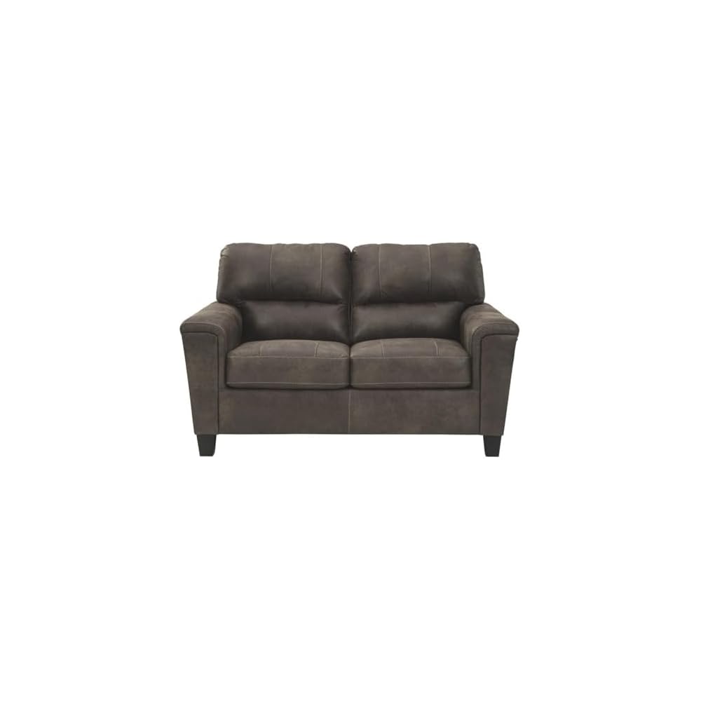 Signature Design by Ashley Navi Loveseat in Smoke