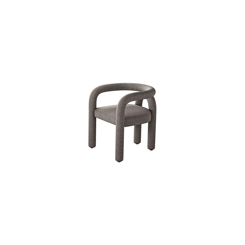 Cosmetic Chair Scandinavian Living Room Furniture Leisure Chair Reclining Dining Chair Cashmere Sofa Armchair Makeup Stool (Color : D, Size : 1 Code) (A 1 Code)