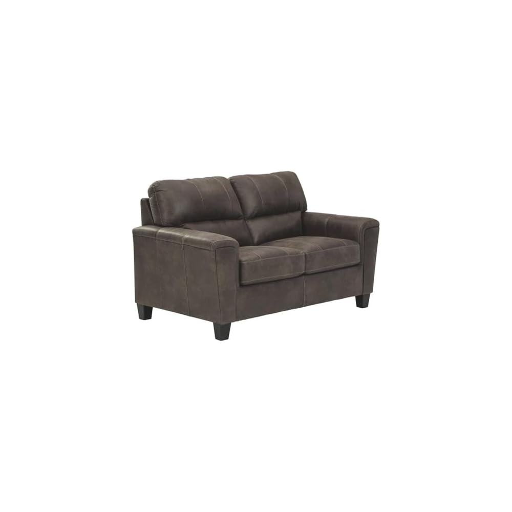 Signature Design by Ashley Navi Loveseat in Smoke