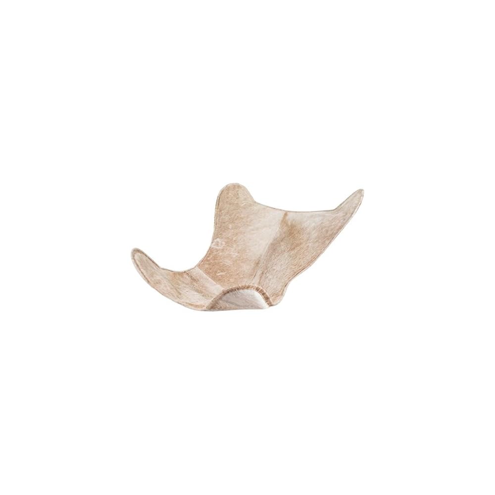 Classic Cover Cowhide Leather BKF Butterfly Chair - Only Cover. (Beige)