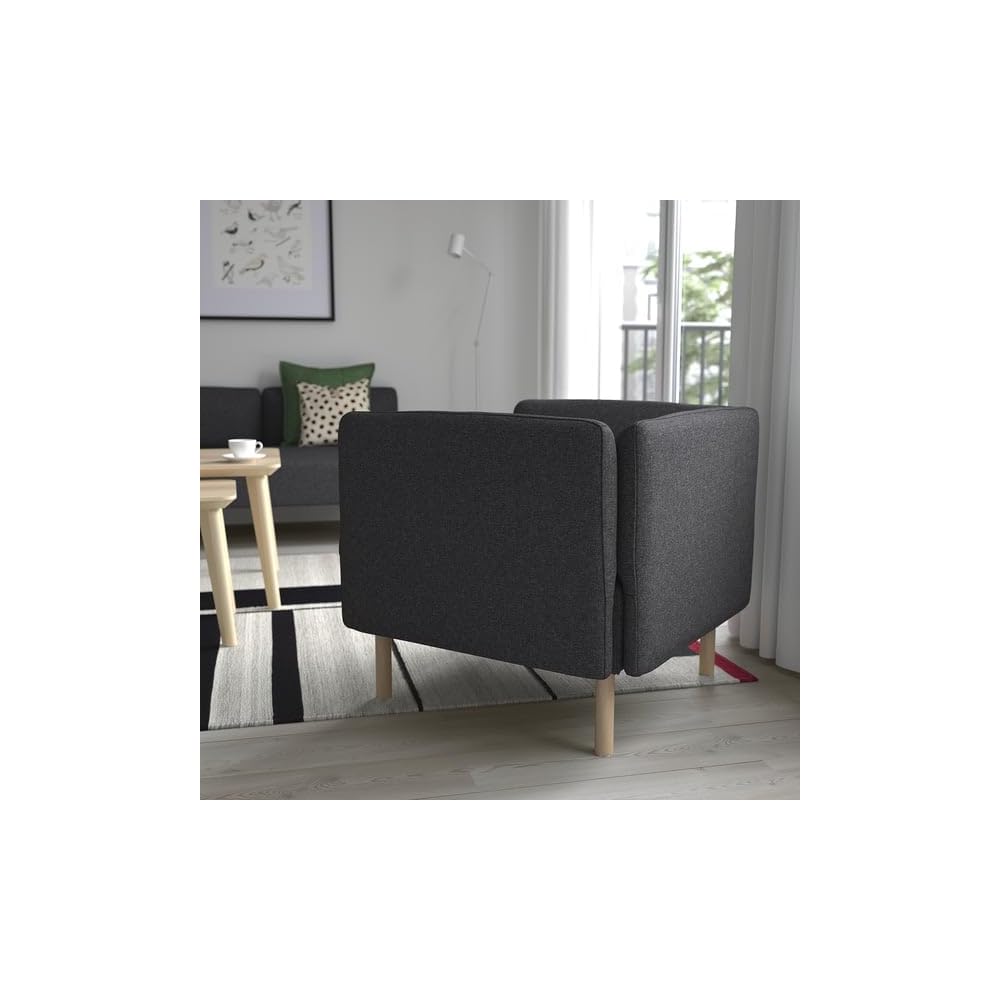 ProTuning LILLEHEM Armchair, Gunnared/dark grey wood
