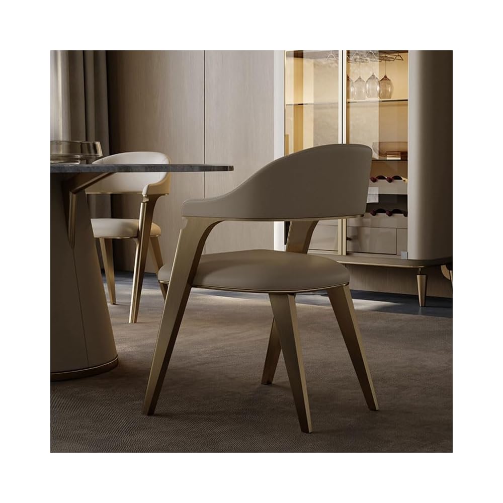 Dining Chairs Armrest Comfortable Dressing Table Chair Soft Backrest Furniture Living Room