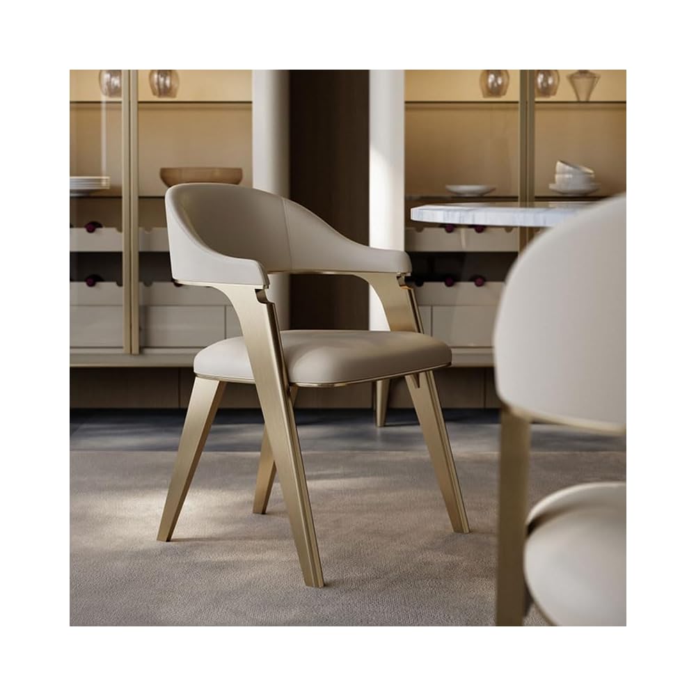 Dining Chairs Armrest Comfortable Dressing Table Chair Soft Backrest Furniture Living Room