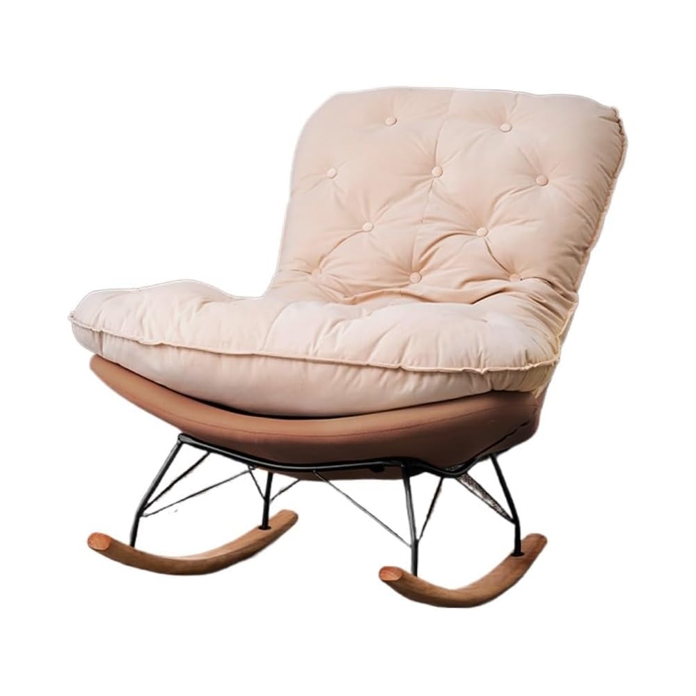 Living Room Rocking Chair Balcony Easy Chair Home Leisure Adult Recliner Single Sofa Chair