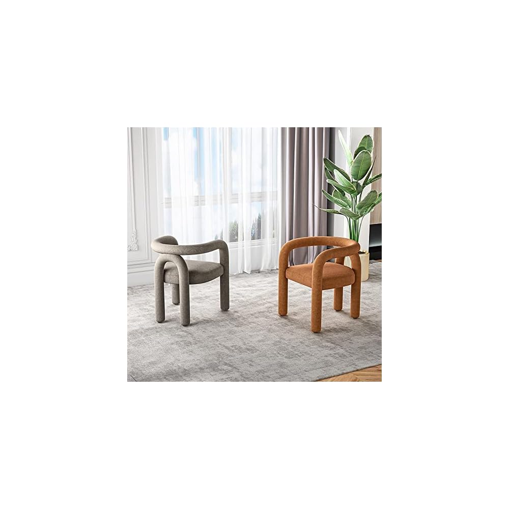 Cosmetic Chair Scandinavian Living Room Furniture Leisure Chair Reclining Dining Chair Cashmere Sofa Armchair Makeup Stool (Color : D, Size : 1 Code) (A 1 Code)