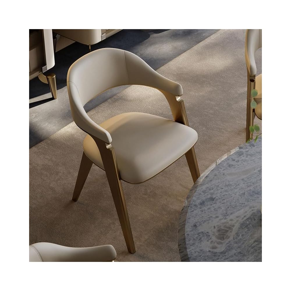 Dining Chairs Armrest Comfortable Dressing Table Chair Soft Backrest Furniture Living Room