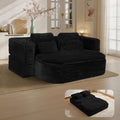 75'' Folding Sleeper Sofa Bed, Memory Foam Boneless Couch